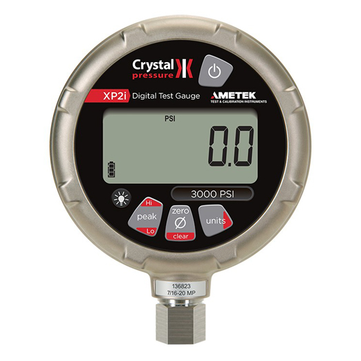 Ametek Crystal XP2i Digital Pressure Gauge 30 PSI BR 